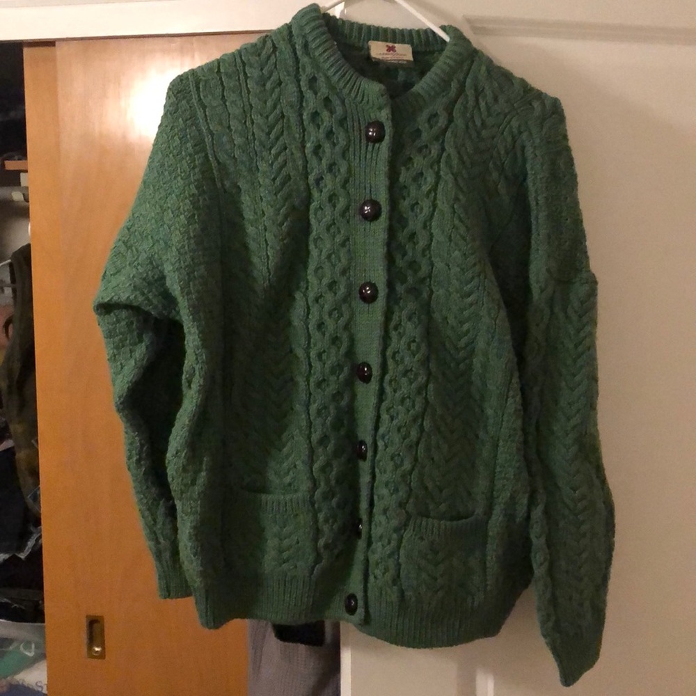 Carraig Don 100% Wool Irish Sweater